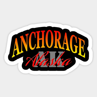 City Pride: Anchorage, Alaska Sticker